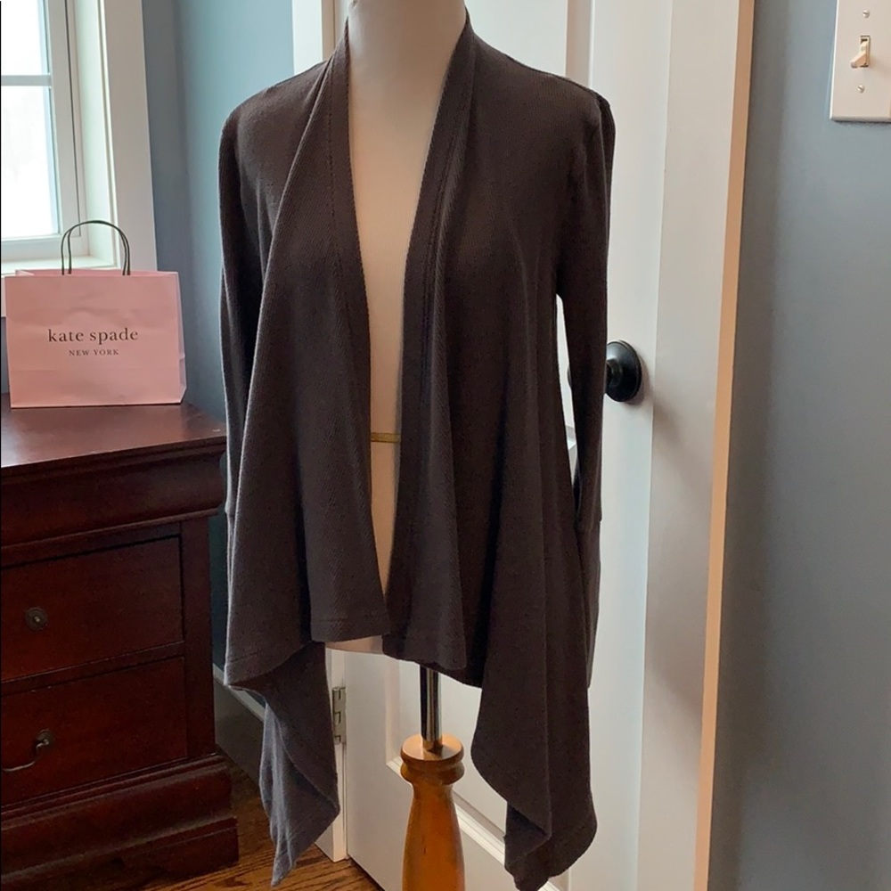 BR waffle knit cardigan